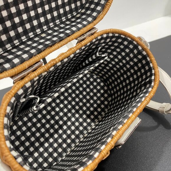 Miu Miu Basket Tote 2-way Bag (JB1091) - Picture 6 of 9